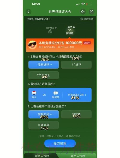世界杯竞猜攻略：掌握这些方法助你提升获胜概率